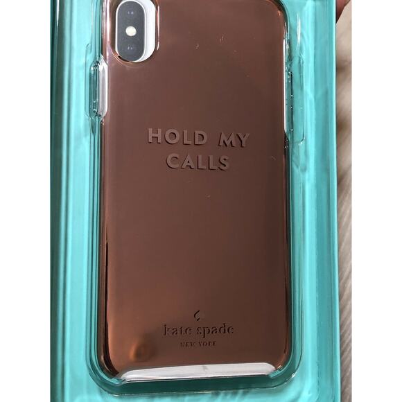Kate Spade "Hold My Calls" iPhone XS or X Case - Picture 2 of 6